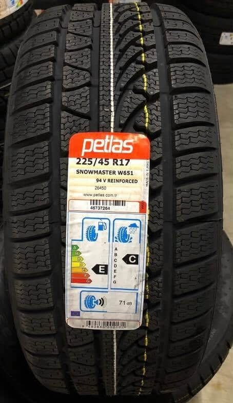 225_45 R17 petlas lop vo xe